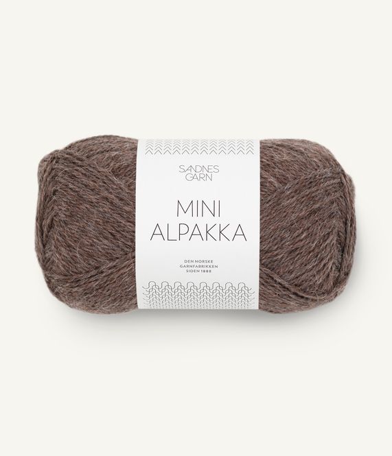 Hovedbilde Mini Alpakka 2650 Brown Melange